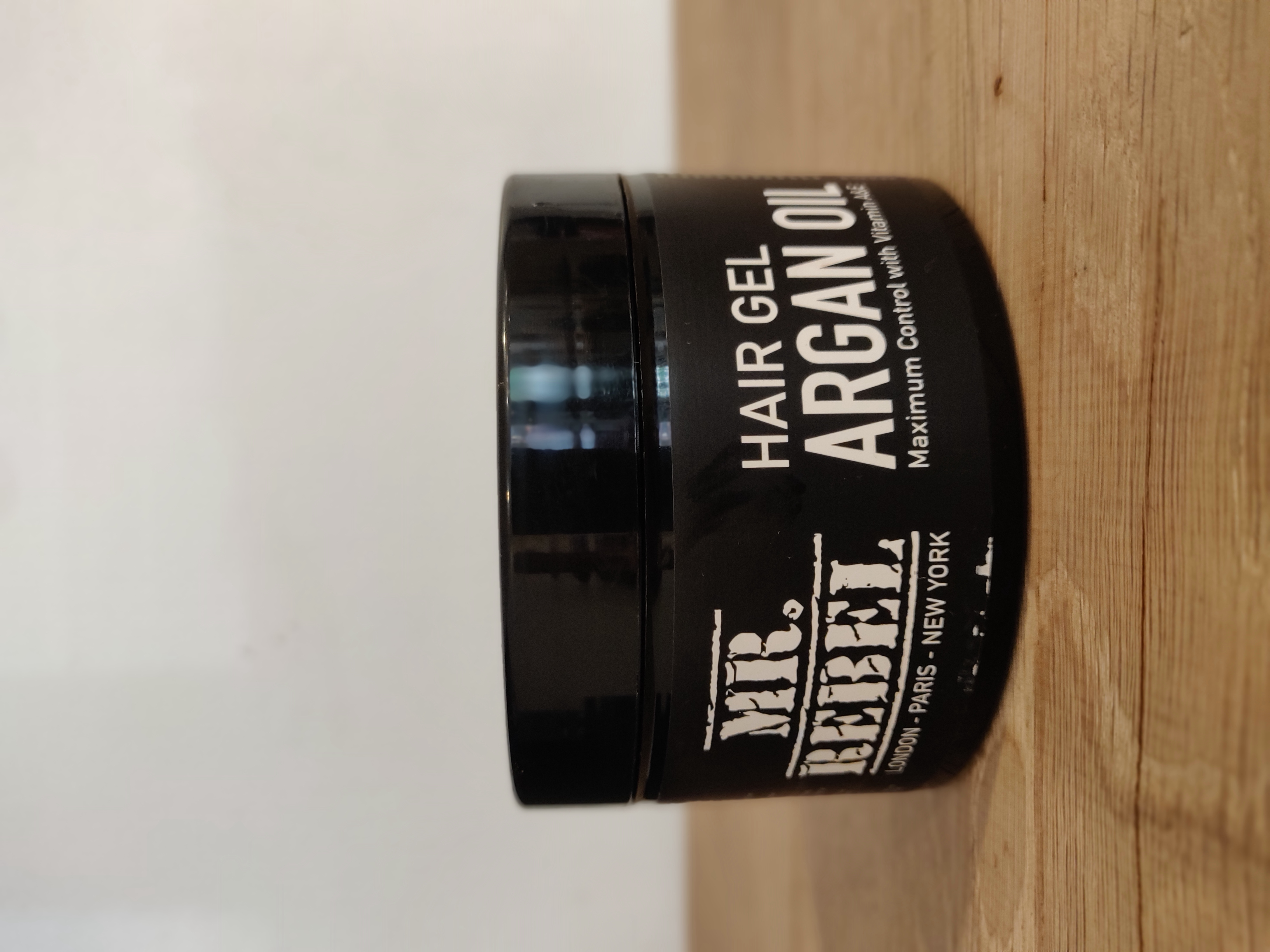 Hair gel argan oil